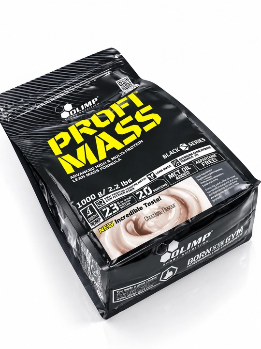Olimp Pro Mass 1000 гOlimp Pro Mass 1000g - протеин сложным углеводам вкус Шоколад