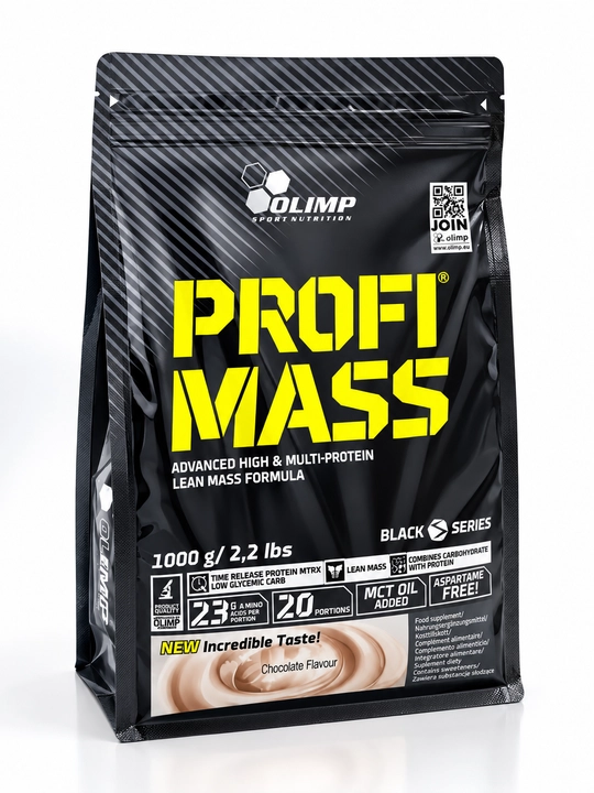 Olimp Pro Mass 1000 гOlimp Pro Mass 1000g - протеин сложным углеводам вкус Шоколад