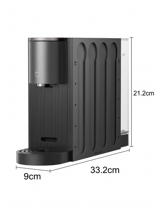 Xiaomi kapsulali qahva mashinasi - 19 Bar bosimli espresso, quvvati 1400 Vt