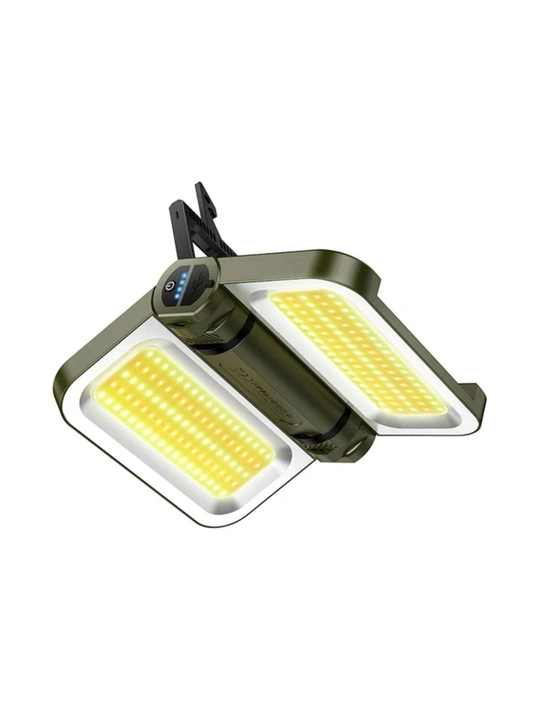 HOCO DL22 quyosh panelli, magnitli buklanadigan LED kemping fonari