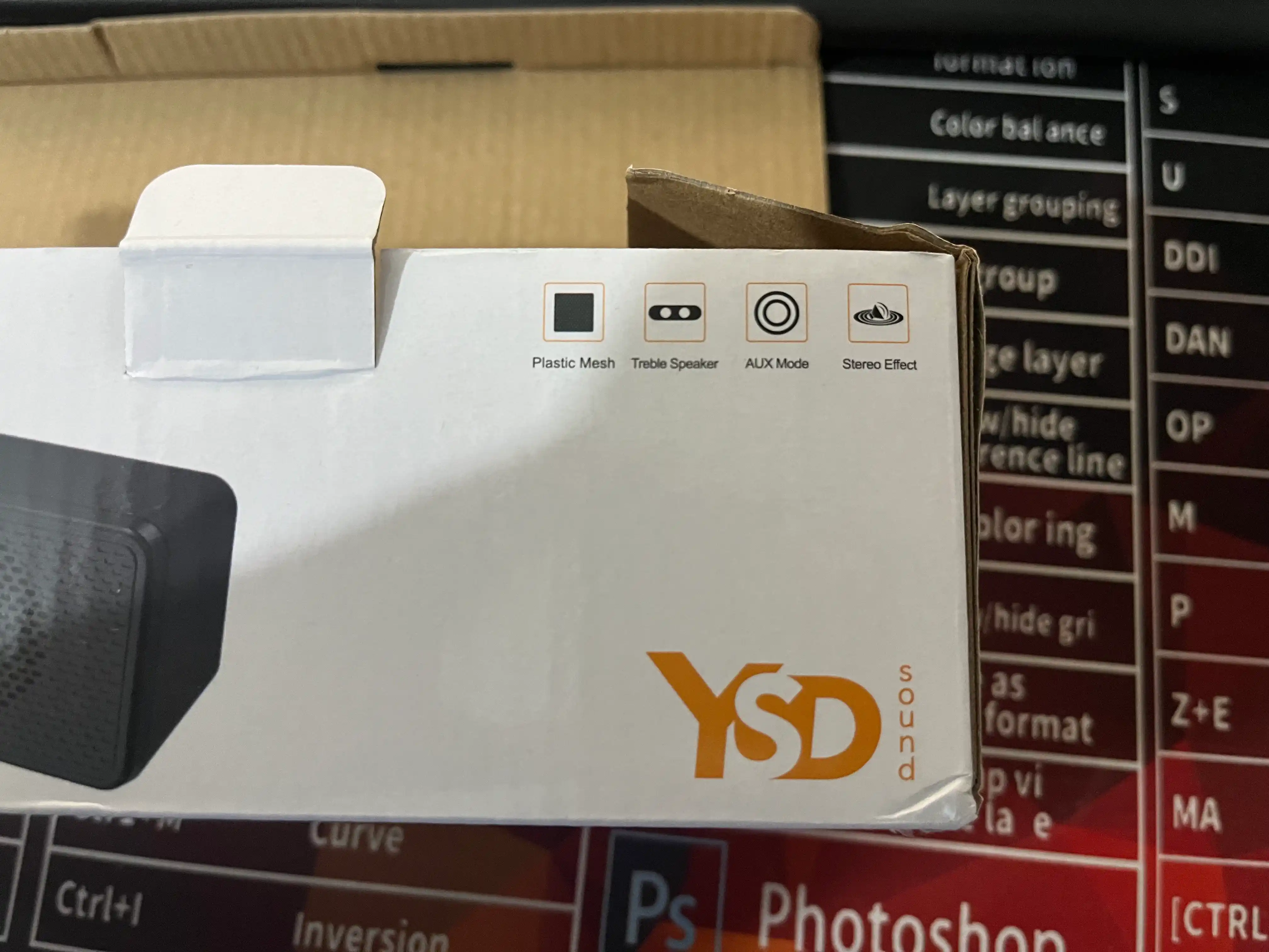 Колонка саундбар для ПК и ноутбука 6 Вт, USB-питание, AUX 3.5 мм