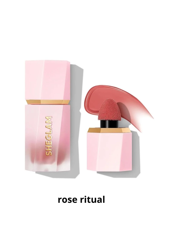 Жидкие кремовые румяна SHEGLAM Color Bloom - 
