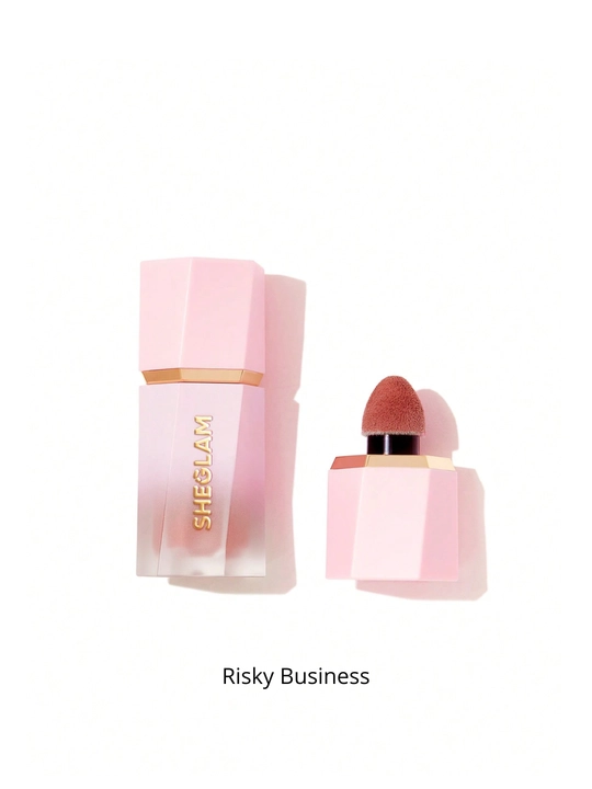 Жидкие кремовые румяна SHEGLAM Color Bloom - 