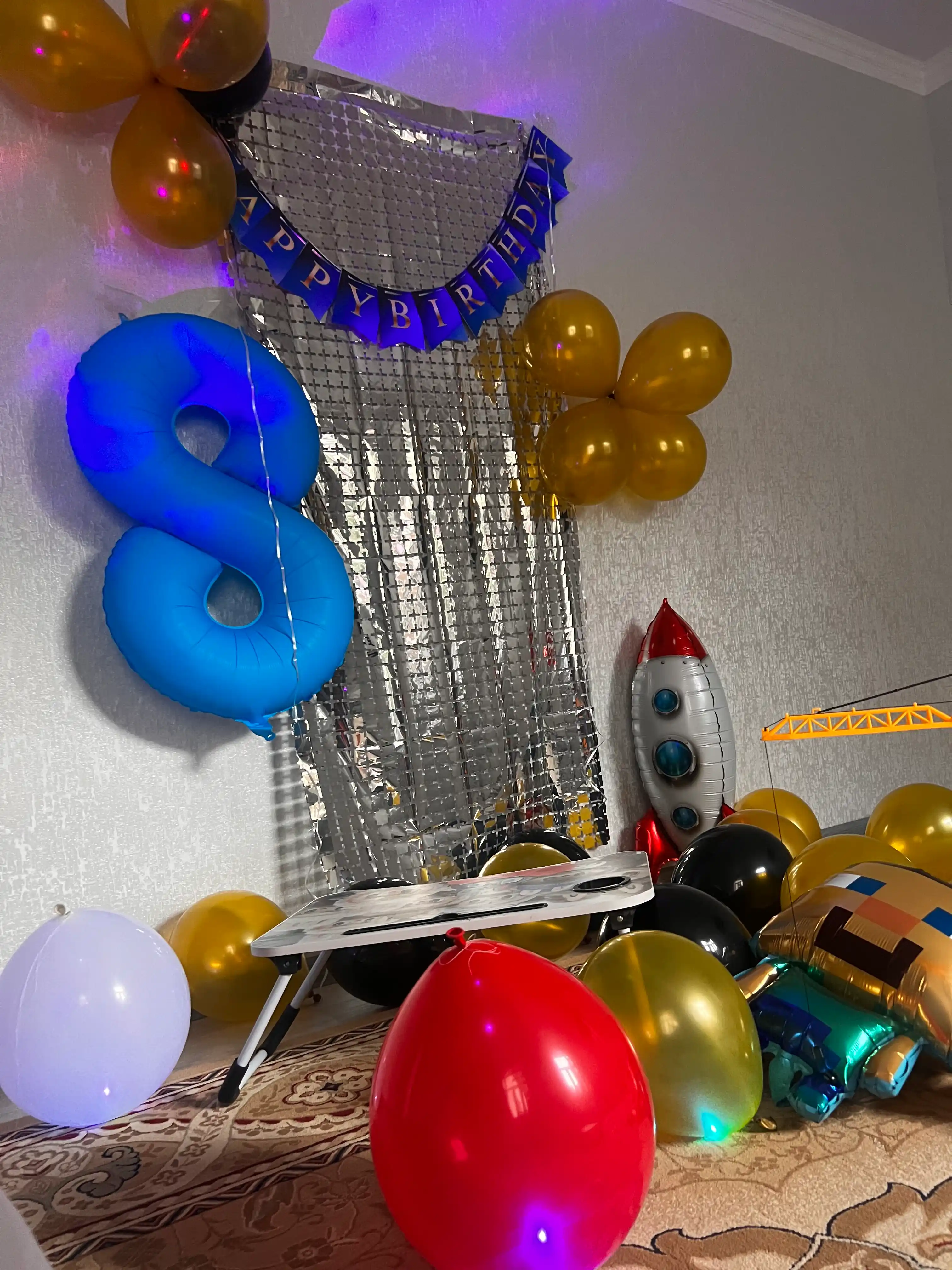 Гирлянда Happy Birthday баннер для украшения дня рождения, декор для праздника