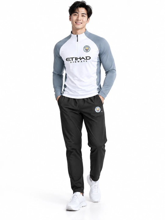 Erkaklar sport kostyumi futbol uchun 2v1, mashg‘ulot va yugurish uchun, M–4XL
