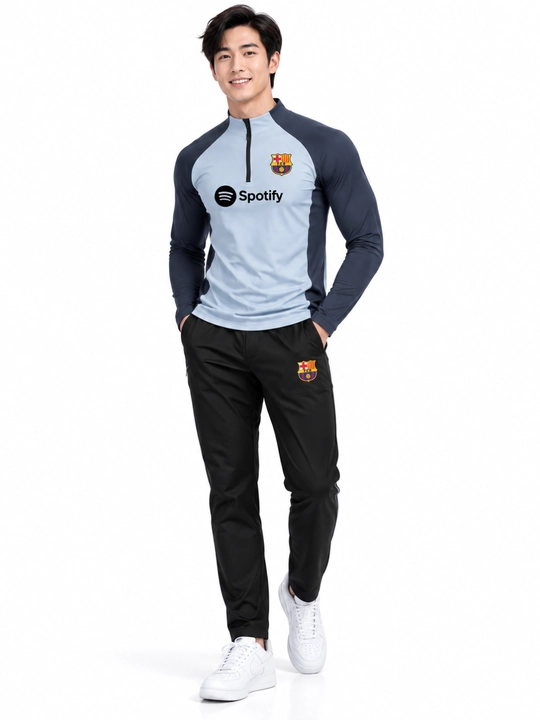 Erkaklar sport kostyumi futbol uchun 2v1, mashg‘ulot va yugurish uchun, M–4XL