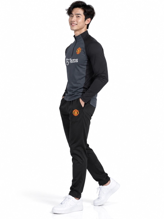 Erkaklar sport kostyumi futbol uchun 2v1, mashg‘ulot va yugurish uchun, M–4XL