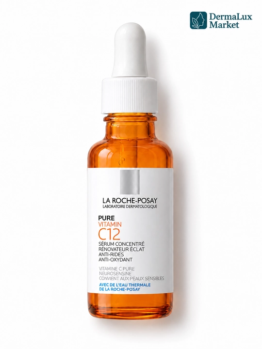 Posay Vitamin C12, yuz uchun antioksidant parvarishlovchi zardob, 30 ml