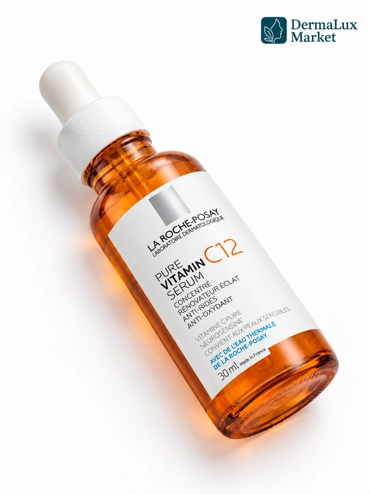 Posay Vitamin C12, yuz uchun antioksidant parvarishlovchi zardob, 30 ml