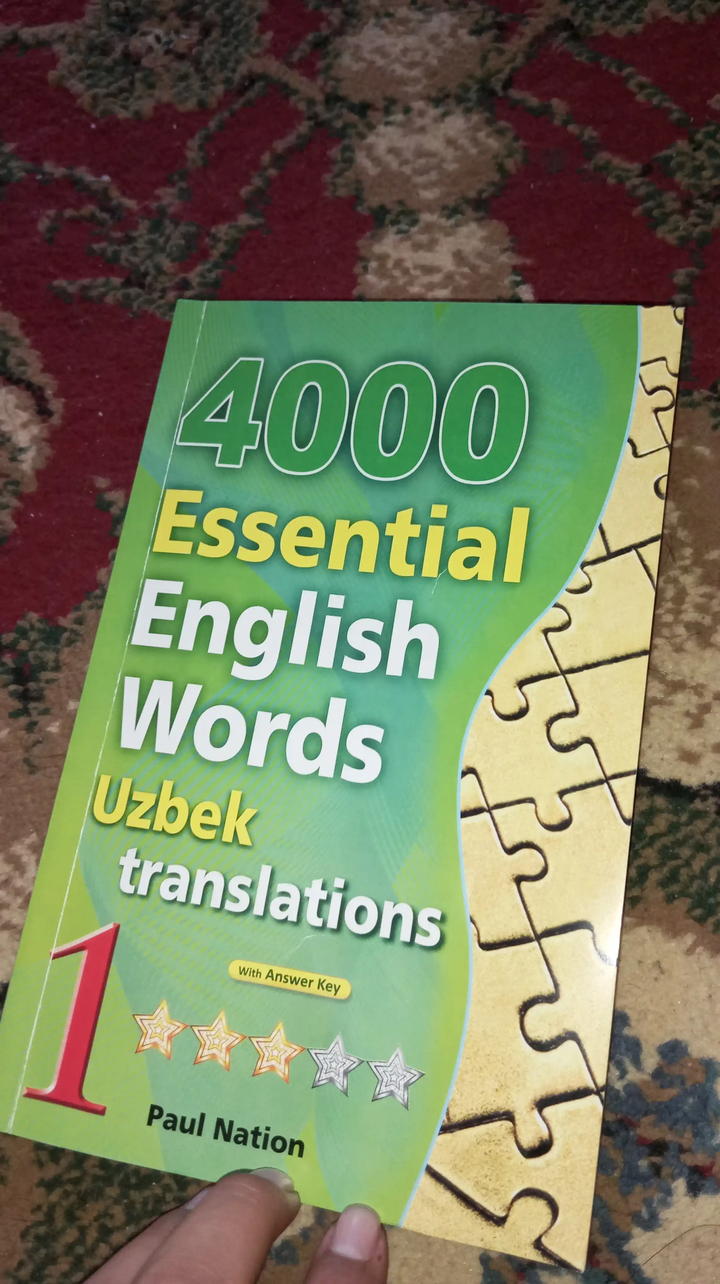 4000 essential english words 1, 2, 3, 4, 5, 6, Uzbek translations