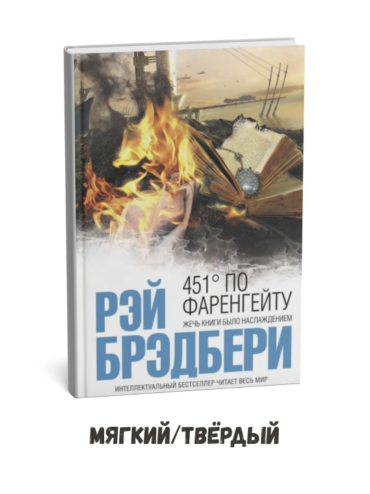 «Farengeyt bo‘yicha 451 daraja» (A. Simanchuk tomonidan bezatilgan) – Rey Bredberi - 