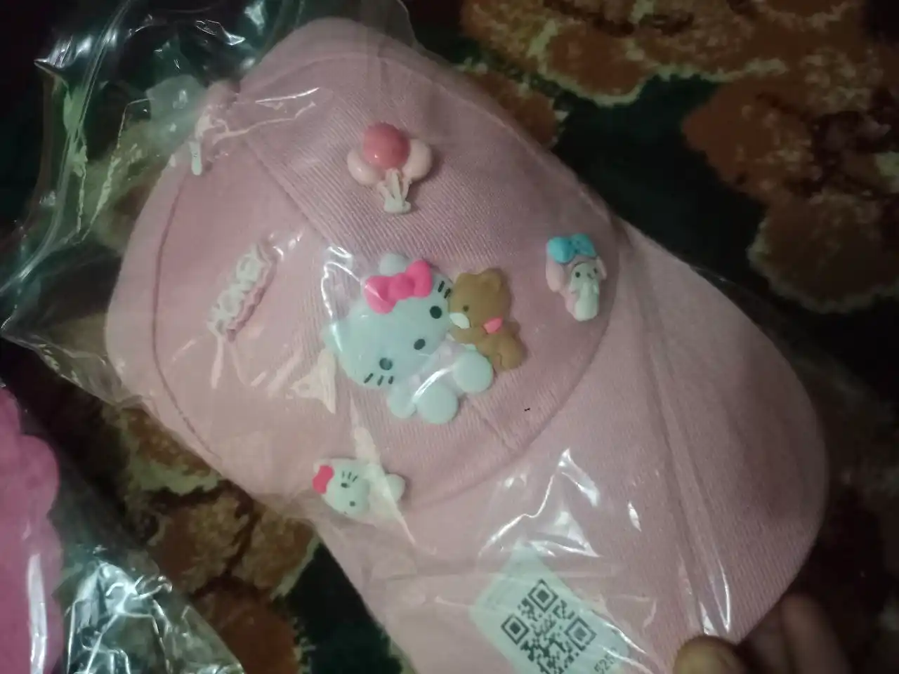 Hello Kitty qizlar uchun beysbolka, bolalar kepkasi