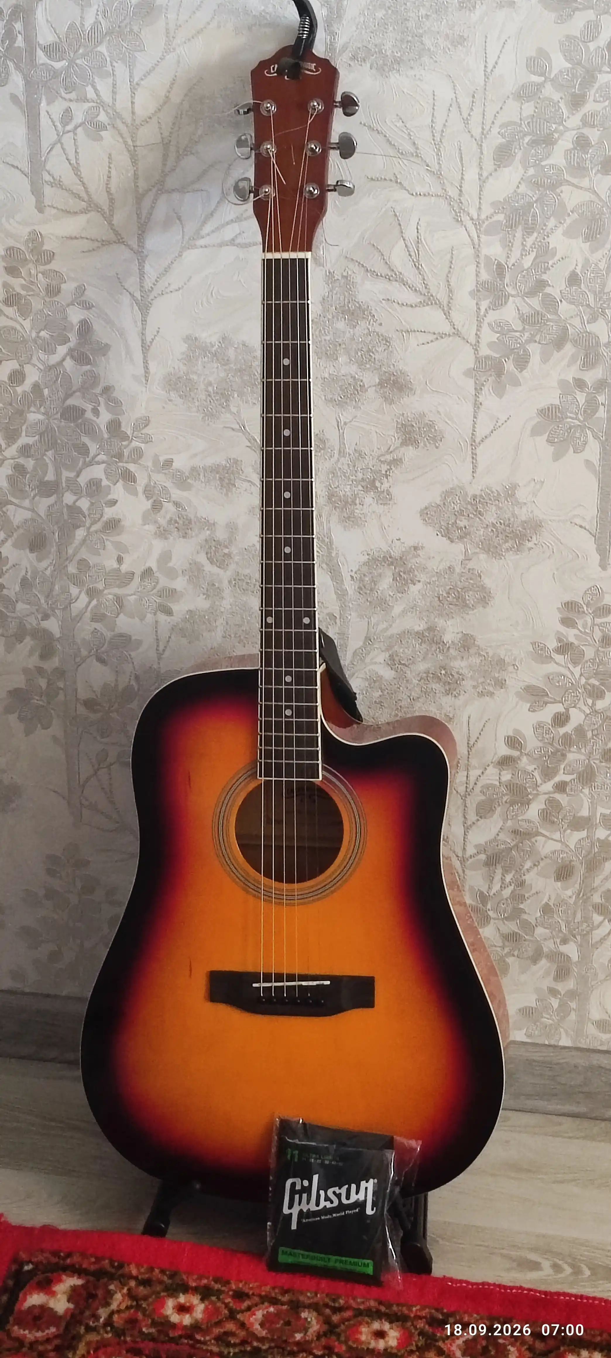 Akustik gitara uchun GIBSON 11-52 torlari, MASTERBUILT PREMIUM, 1 mediatr