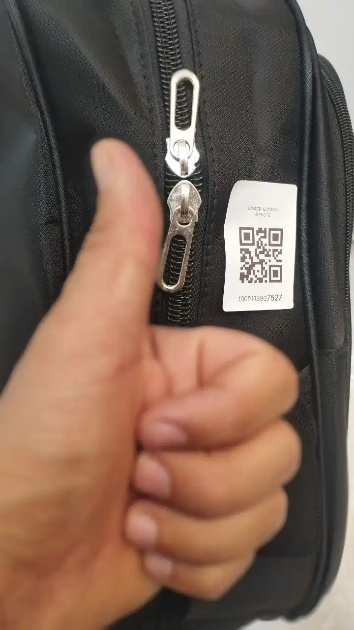 Qora premium maktab ryukzagi, GOPACK, mustahkam va yengil model kundalik foydalanish uchun