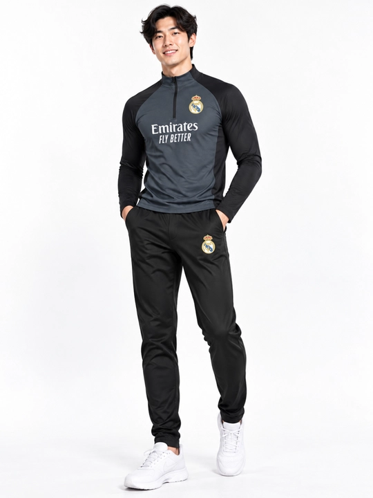 Erkaklar sport kostyumi futbol uchun 2v1, mashg‘ulot va yugurish uchun, M–4XL