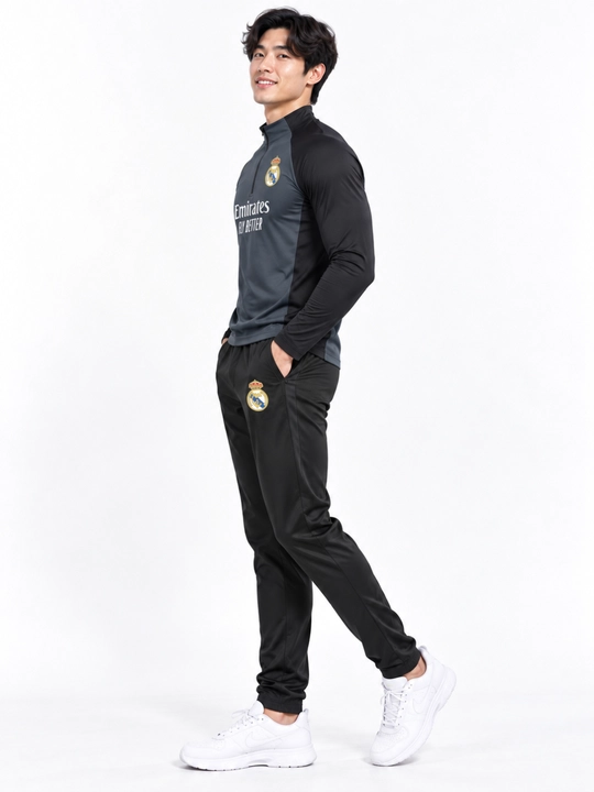 Erkaklar sport kostyumi futbol uchun 2v1, mashg‘ulot va yugurish uchun, M–4XL