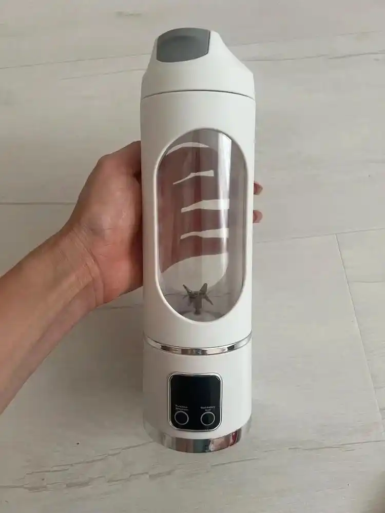2 ta 1 da smuzi va kokteyllar uchun simsiz portativ blender, sheyker