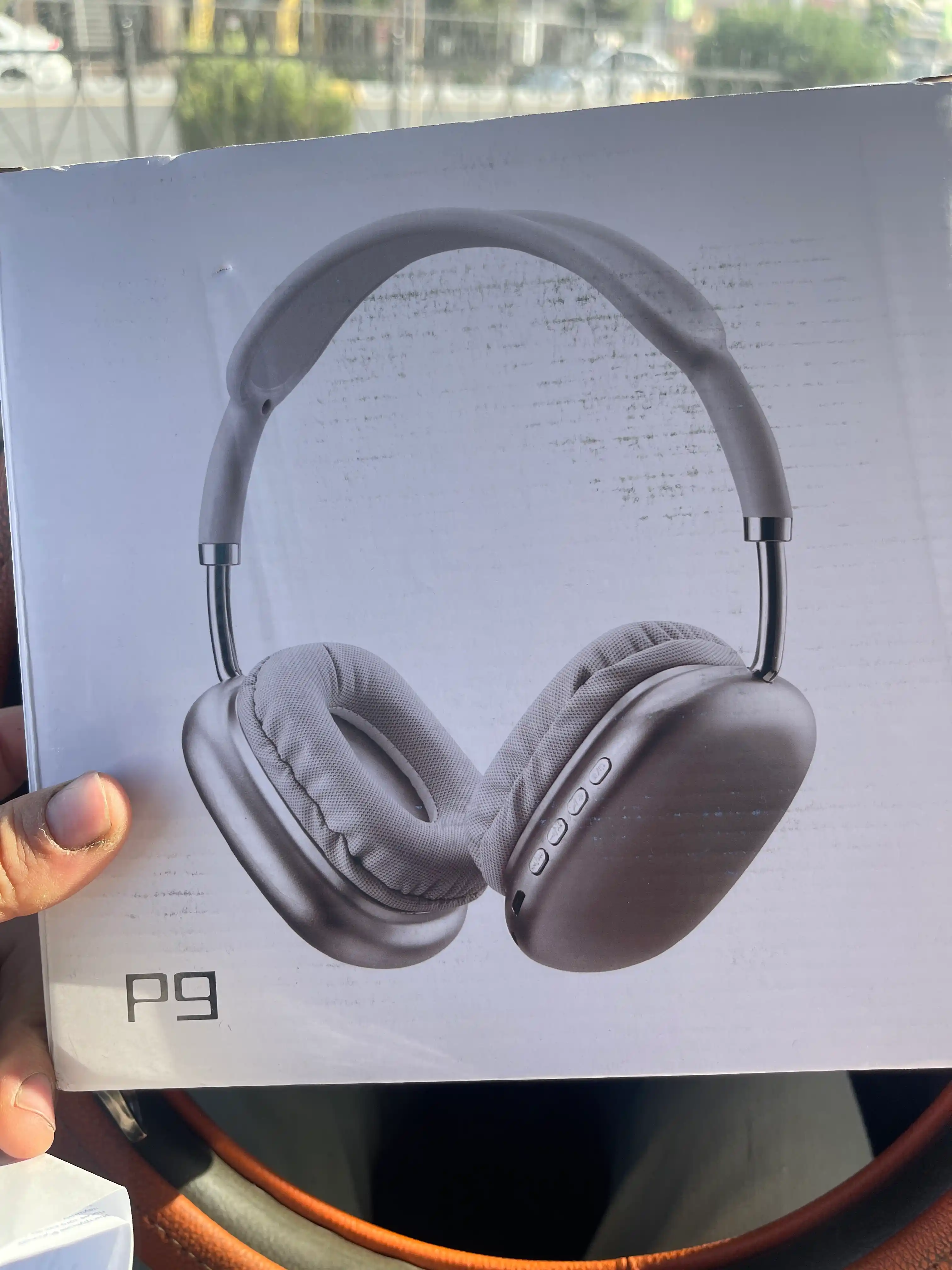P9 simsiz Bluetooth naushniklari, mikrofon, bass, SD karta, AUX, telefon kompyuteri