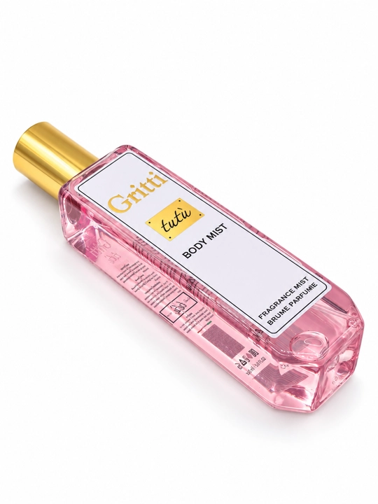 Gritti Tutù Body Mist ayollar uchun xushbo‘y tana spreyi, mevali-gulli hid, 200 ml - 