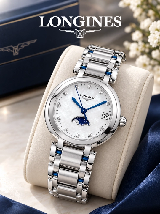 LONGINES - nafis ayollar uchun, jozibali qo'l soat - 