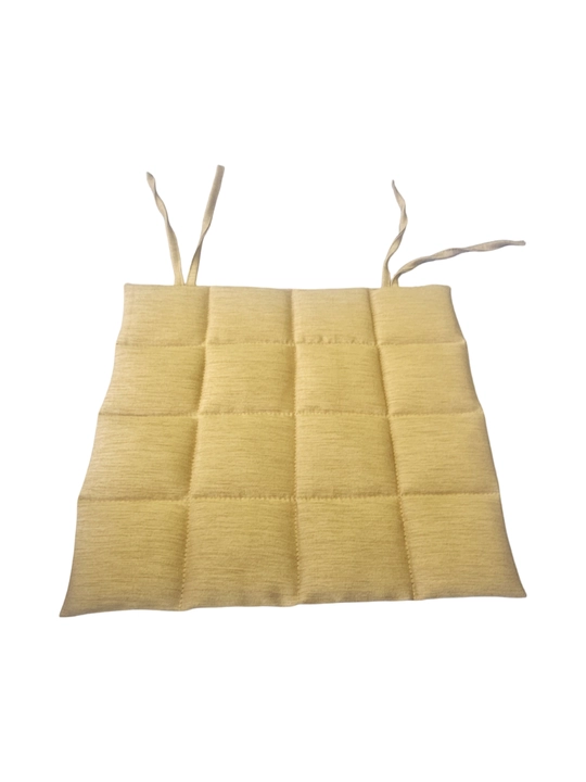 Подушка-сидушка на стул стёганная