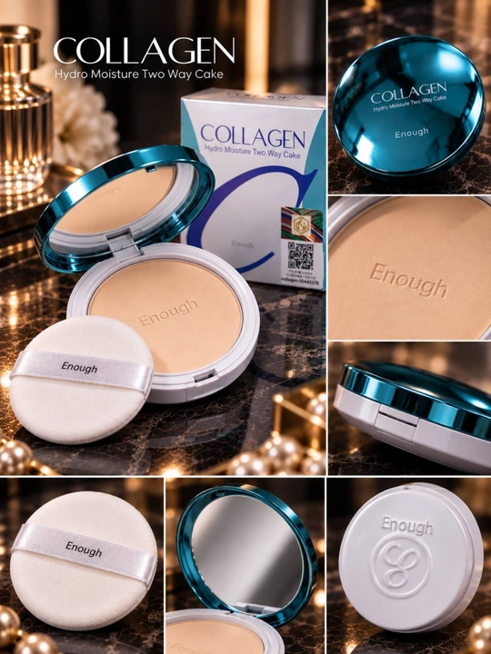Компактная пудра для лица Enough Collagen Hydro Moisture Two Way Cake