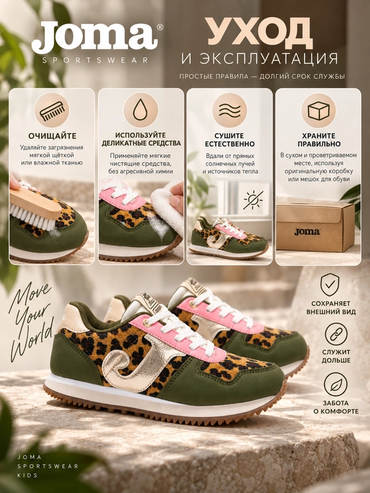 Детские кроссовки Joma Origen Jr, повседневные спортивные кроссовки