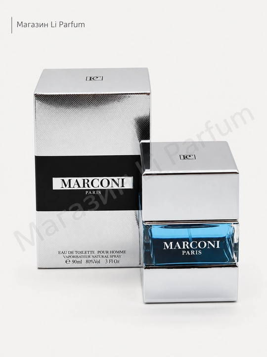 Marconi Red Paris va MARCONI PARIS  Erkaklar yog'ochli xushbo'y