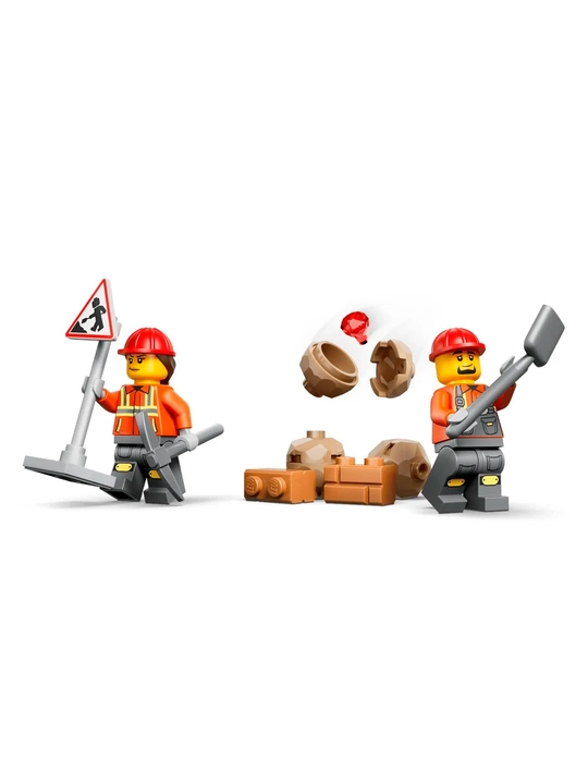Конструктор LEGO City Экскаватор-погрузчик 60480, 301 деталей