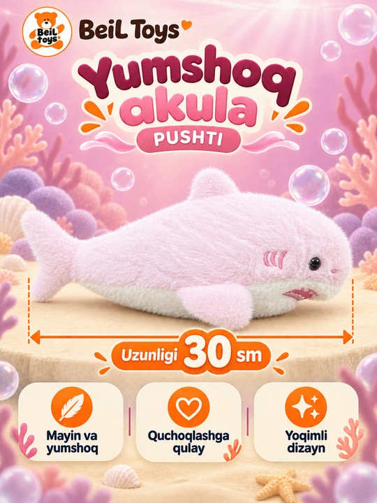 Мягкая мини-игрушка в дизайне животных, 25 см, плюшевйая игрушка для дете - 