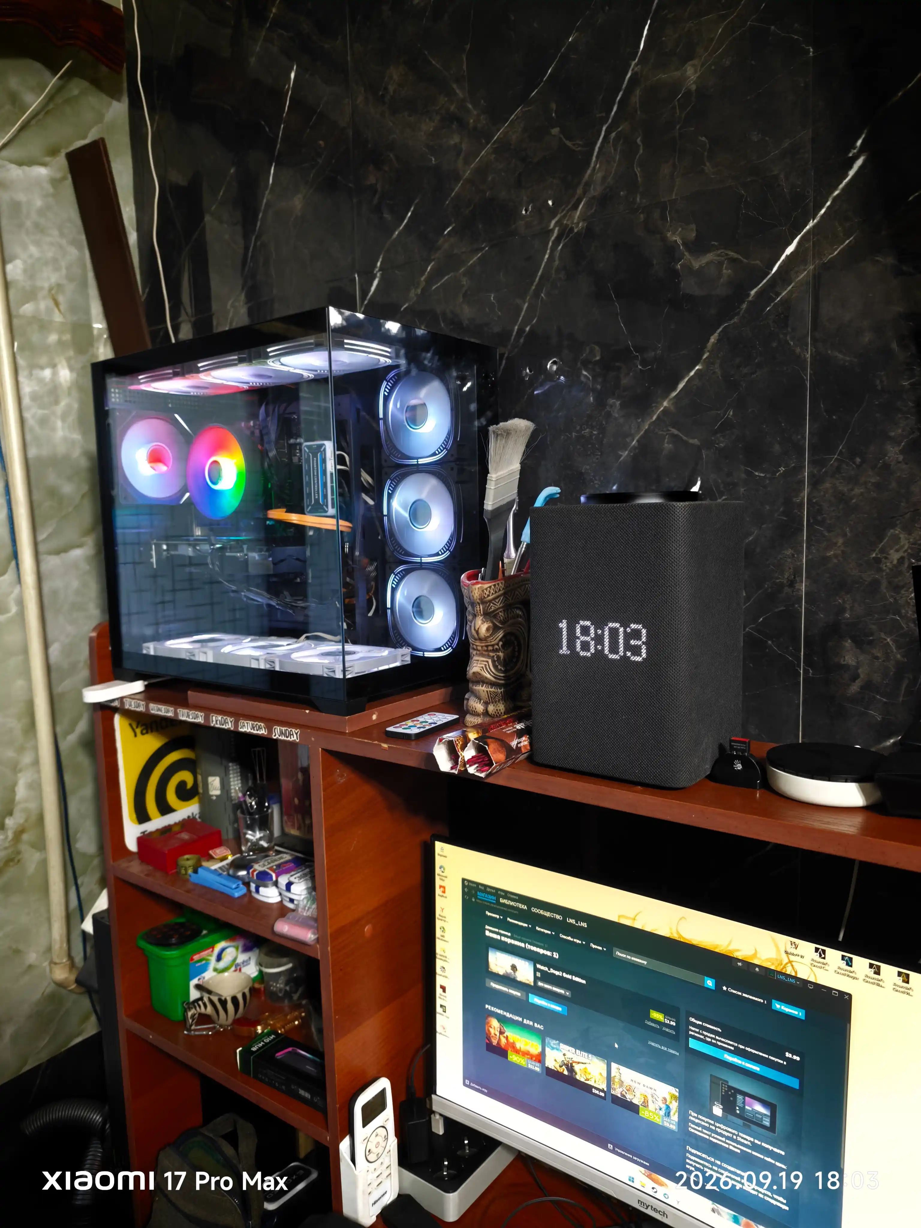 Корпус для компьютера ZTTECH Panoramic Gaming Case