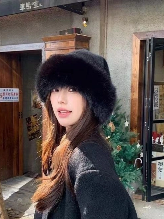 Теплая зимняя панама для женщин, мягкая и плотная, зимние панамы для женщин, панама шапка