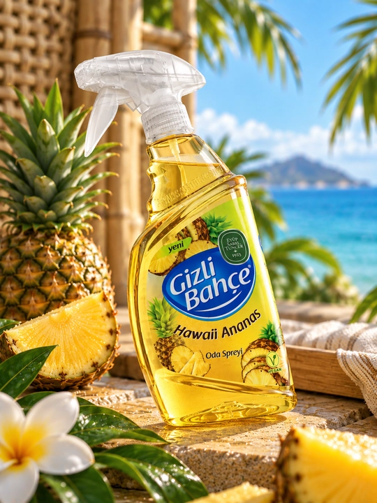 Освежитель воздуха Gizli Bahçe New Generation Hawaii Pineapple, 500 мл