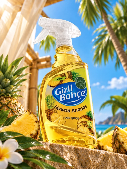 Освежитель воздуха Gizli Bahçe New Generation Hawaii Pineapple, 500 мл