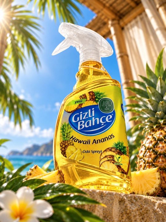 Освежитель воздуха Gizli Bahçe New Generation Hawaii Pineapple, 500 мл