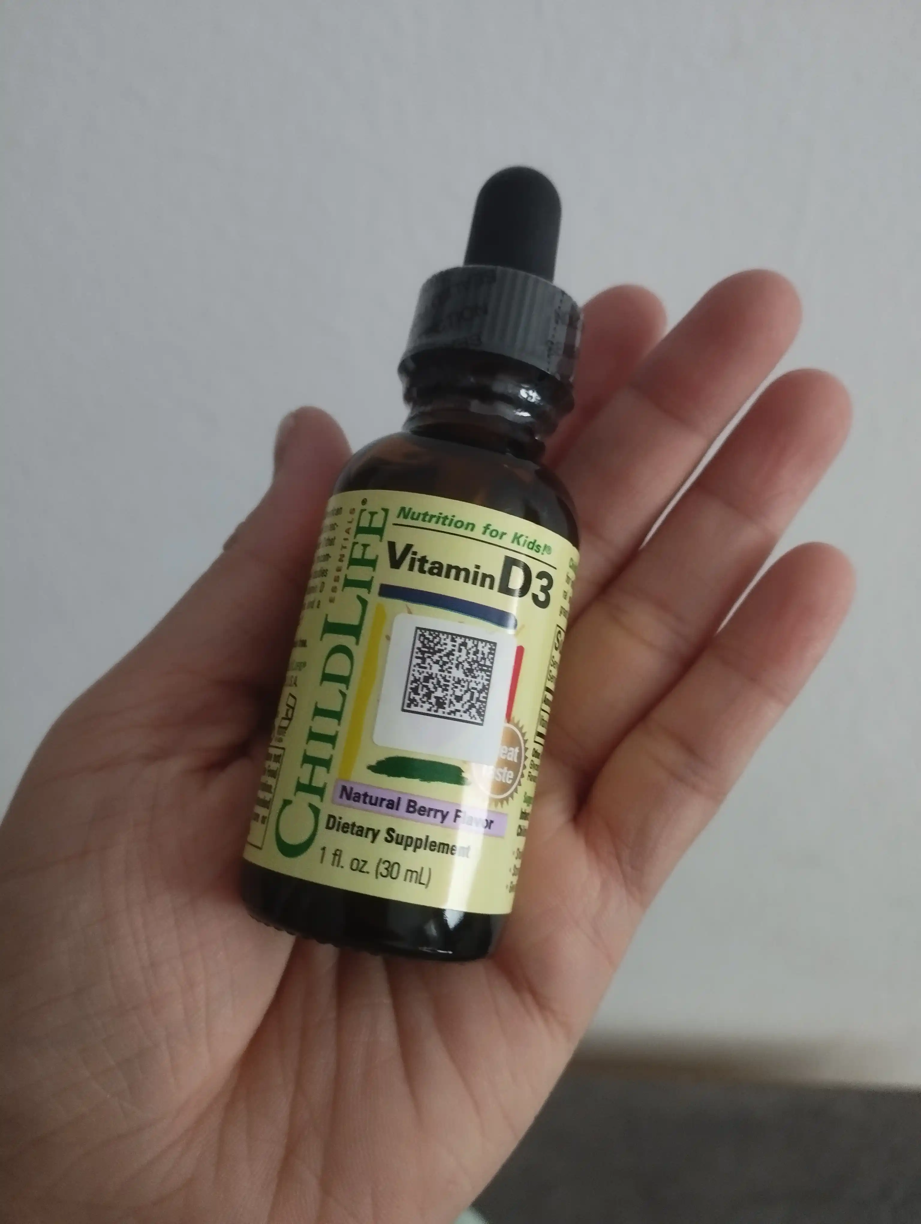 ChildLife Essentials, Витамин D3, со вкусом натуральных ягод, 30 мл