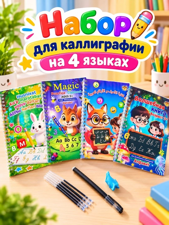 Многоразовая пропись для детей - 