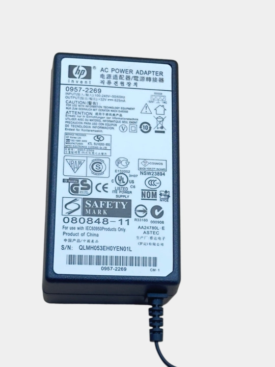 Блок питания для принтера HP модель 0957-2290 HP DeskJet и OfficeJet + 32V625 фиолет 3-pin