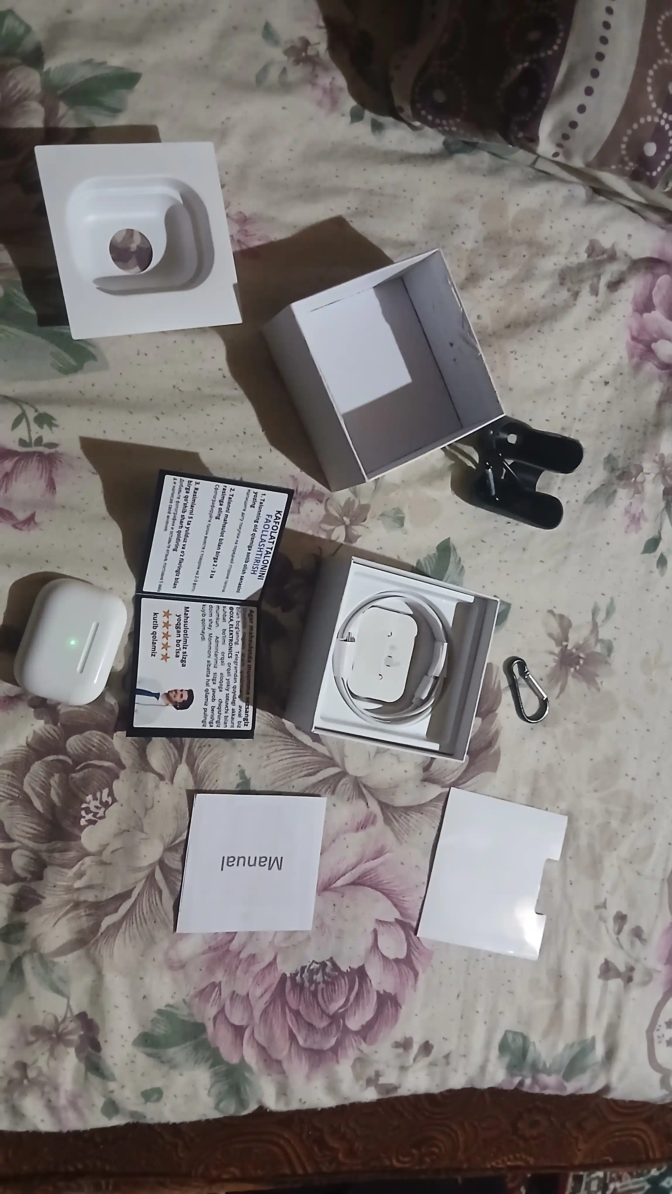 Simsiz quloqchinlar Pods Pro 2, sensorli Bluetooth, iPhone va Android uchun