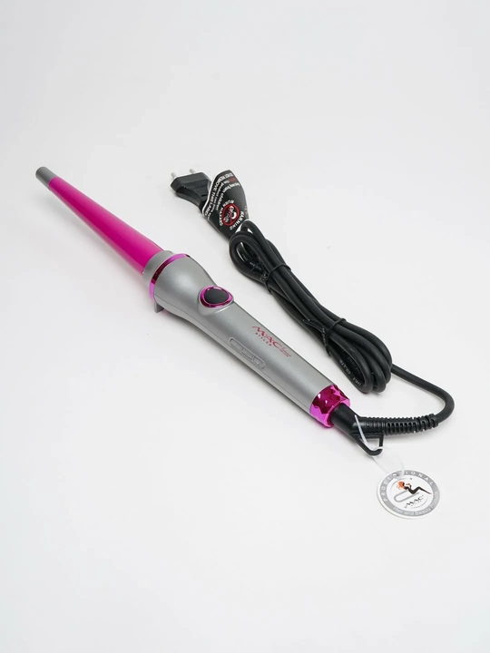 Konusli ployka soch jingalak qilish uchun MAC Styler, displeyli professional dazmol
