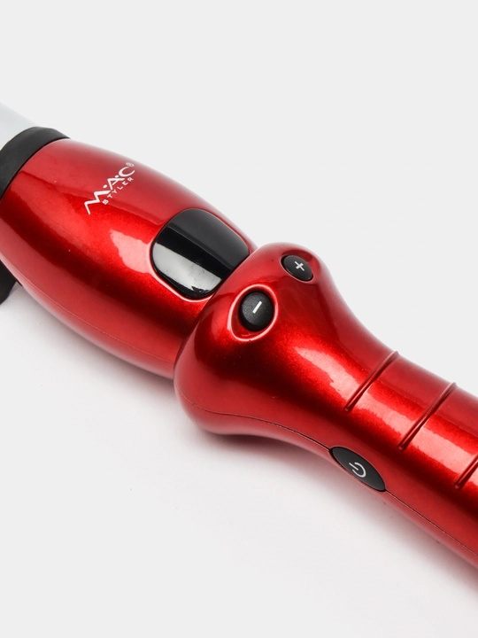 Konusli ployka soch jingalak qilish uchun MAC Styler, displeyli professional dazmol