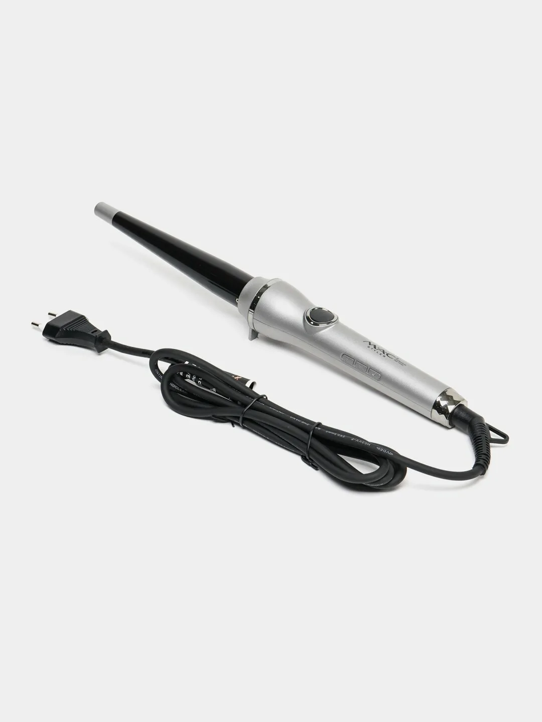 Konusli ployka soch jingalak qilish uchun MAC Styler, displeyli professional dazmol