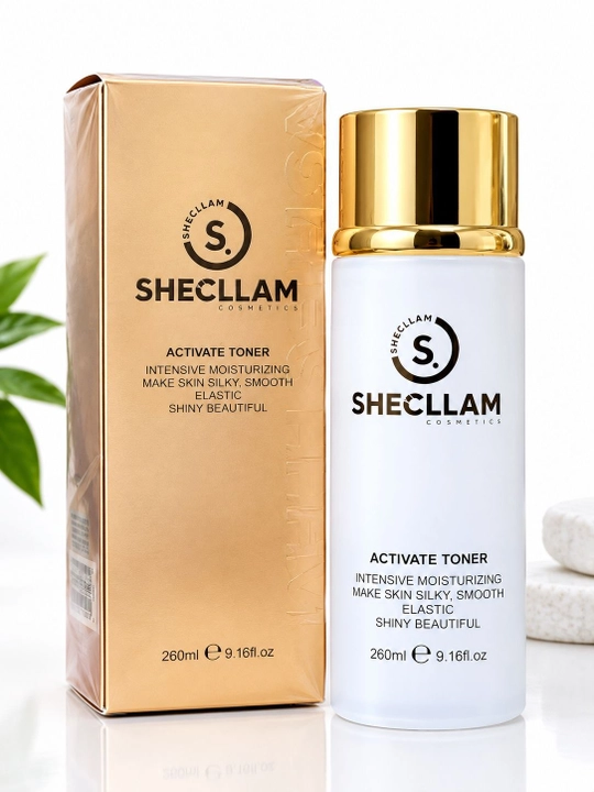 SHECLLAM Activate Toner yuz uchun namlantiruvchi toner 260 ml - 