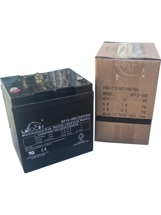 Аккумулятор Leoch XP12-100 12V 27Ah свинцово-кислотный для ИБП, UPS, охранных систем