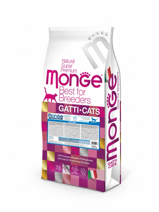 MONGE CAT Urinary для профилактики мочекаменной болезни у кошек, 10 кг