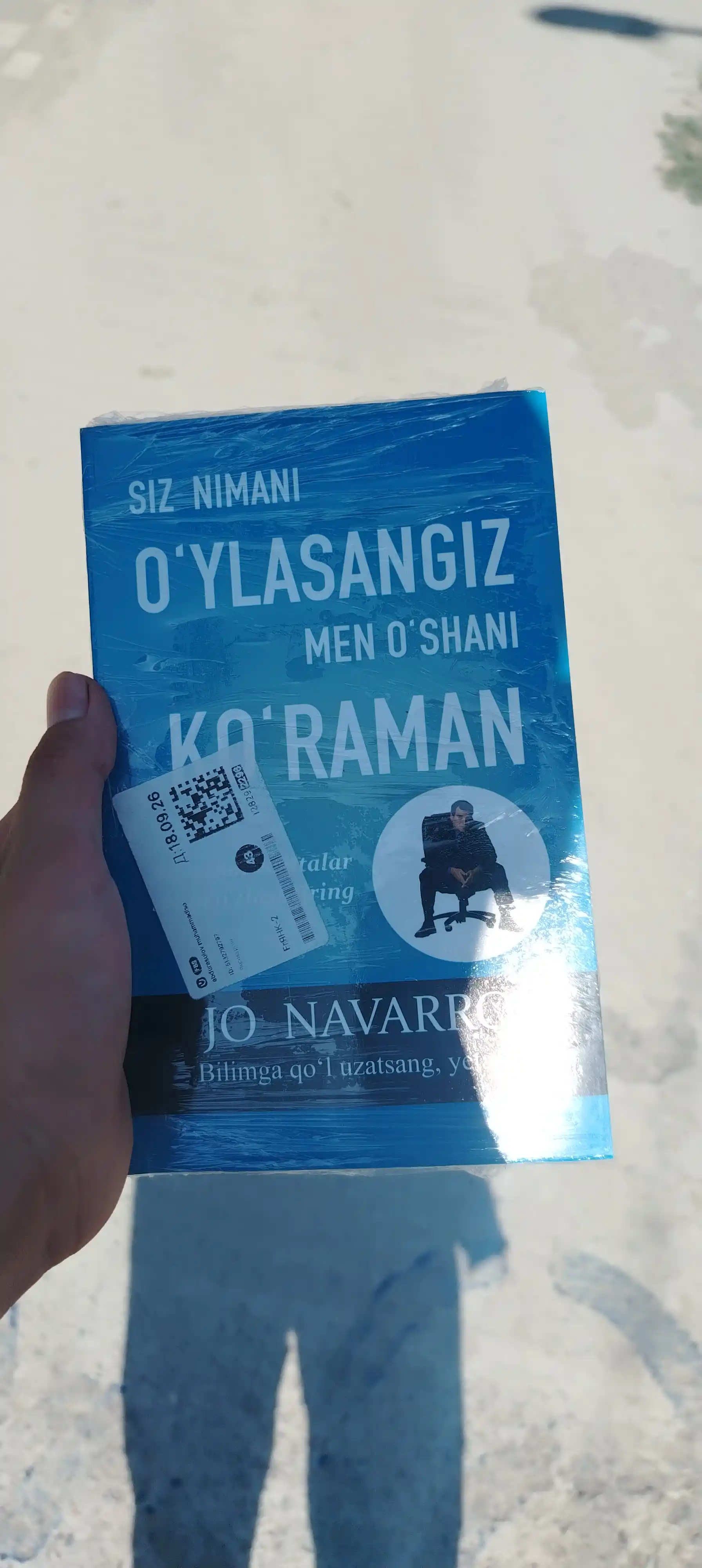 Jo Navarro "Siz nimani oylasangiz, men oshani koraman": Tana tili sirlari kitobi