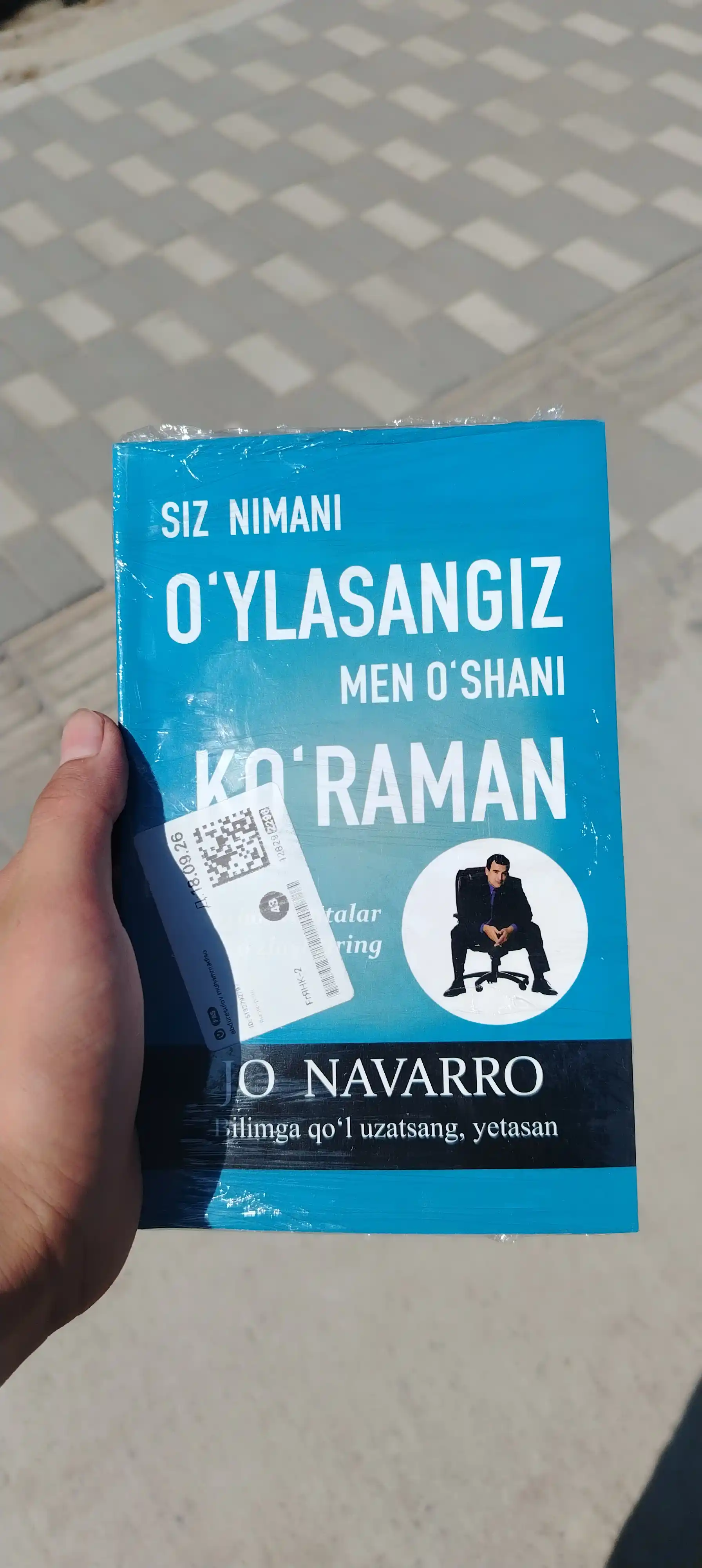 Jo Navarro "Siz nimani oylasangiz, men oshani koraman": Tana tili sirlari kitobi