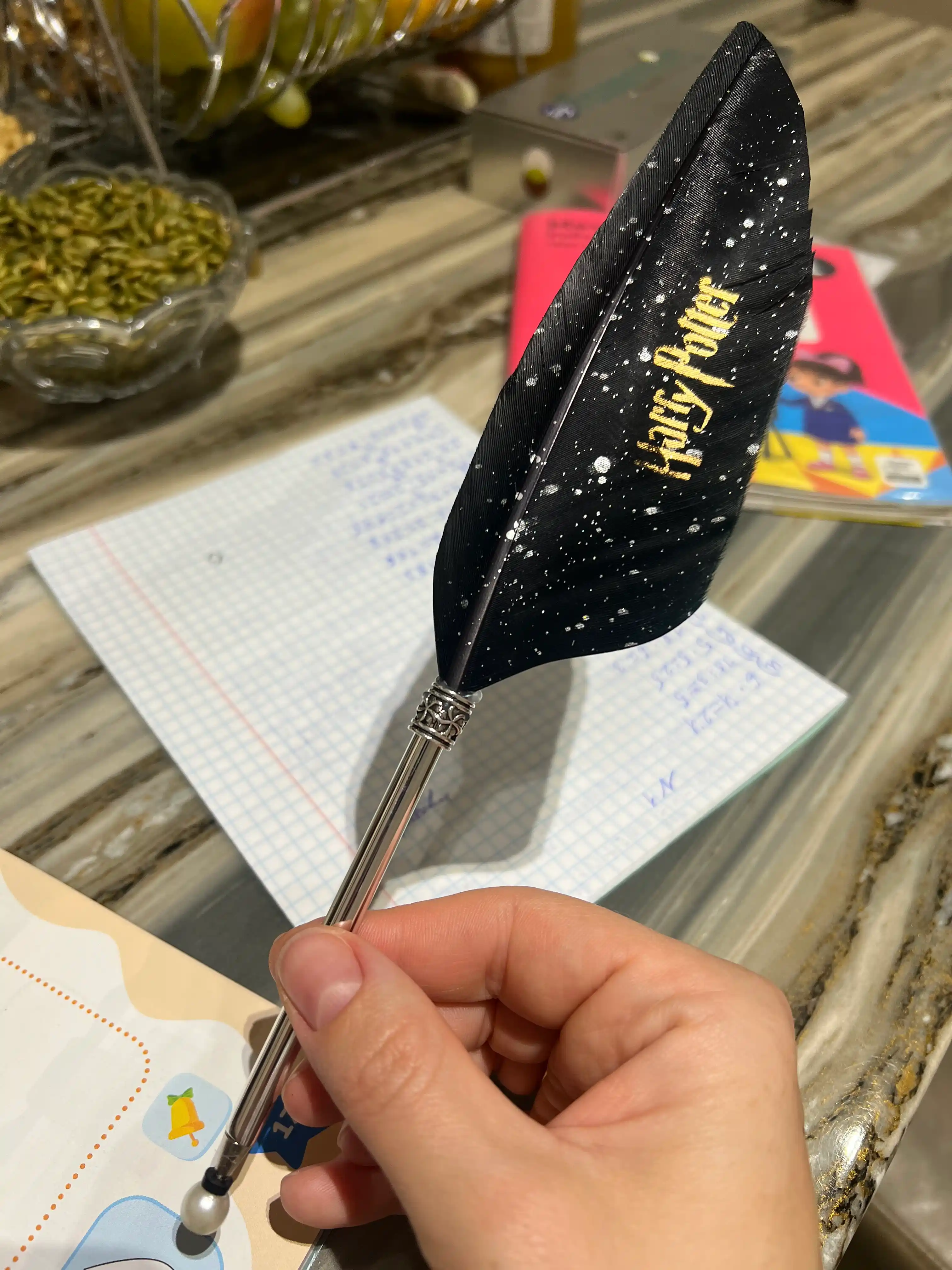 Harry Potter Sehrli Tayoqcha Ruchka – Kolleksion Suvenir, Premium Sovg'a, Fantasy Pen
