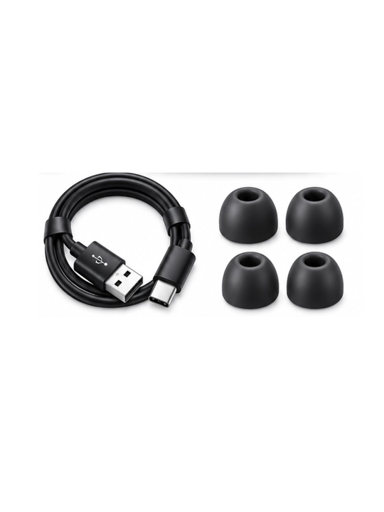 A pods simsiz Pro 2 quloqchinlari, sensorli ekran, iPhone va Android bilan, Bluetooth bilan