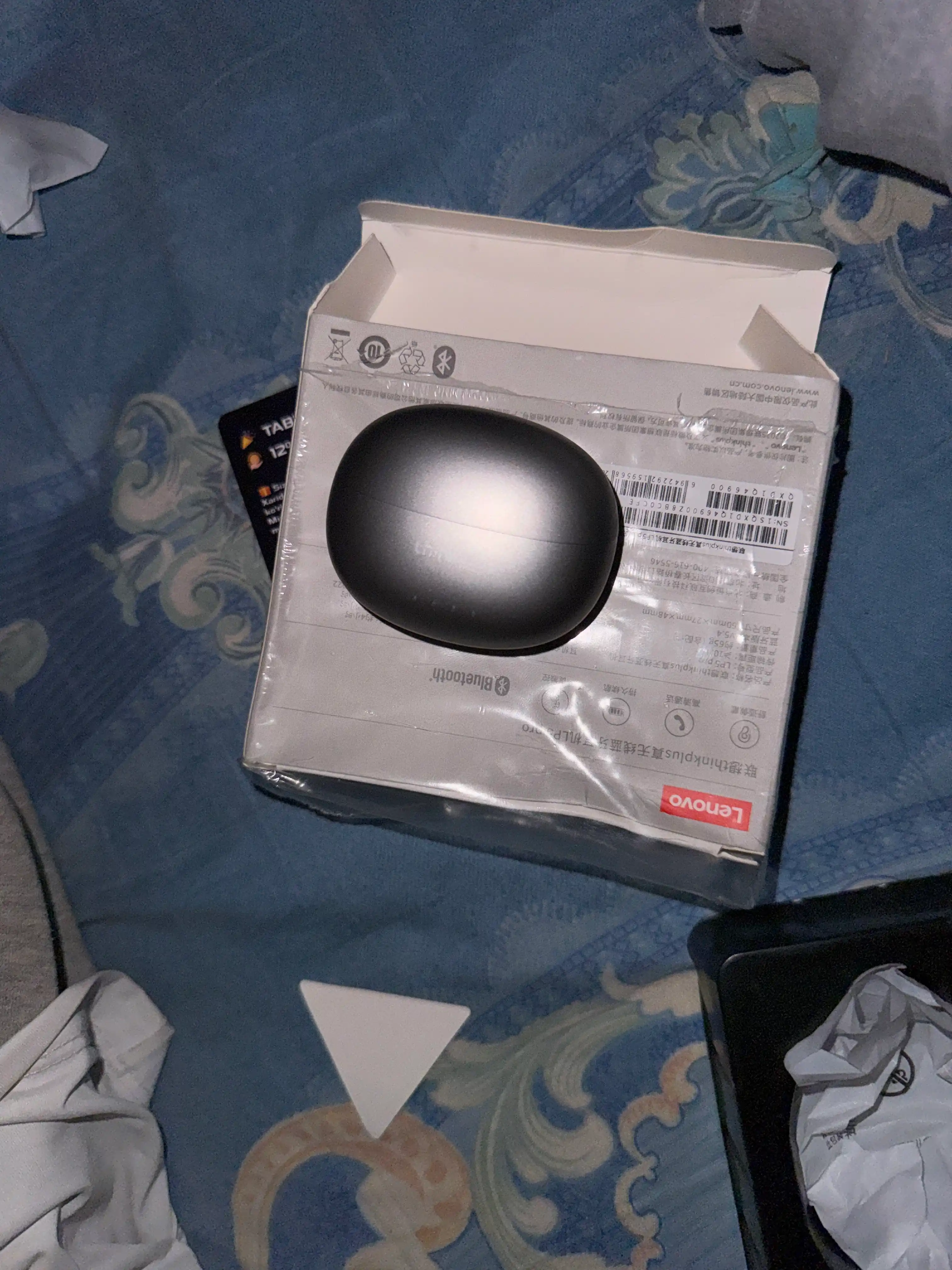 Lenovo LP5pro TWS simsiz quloqchinlar mikrofon bilan, bluetooth sport naushnik